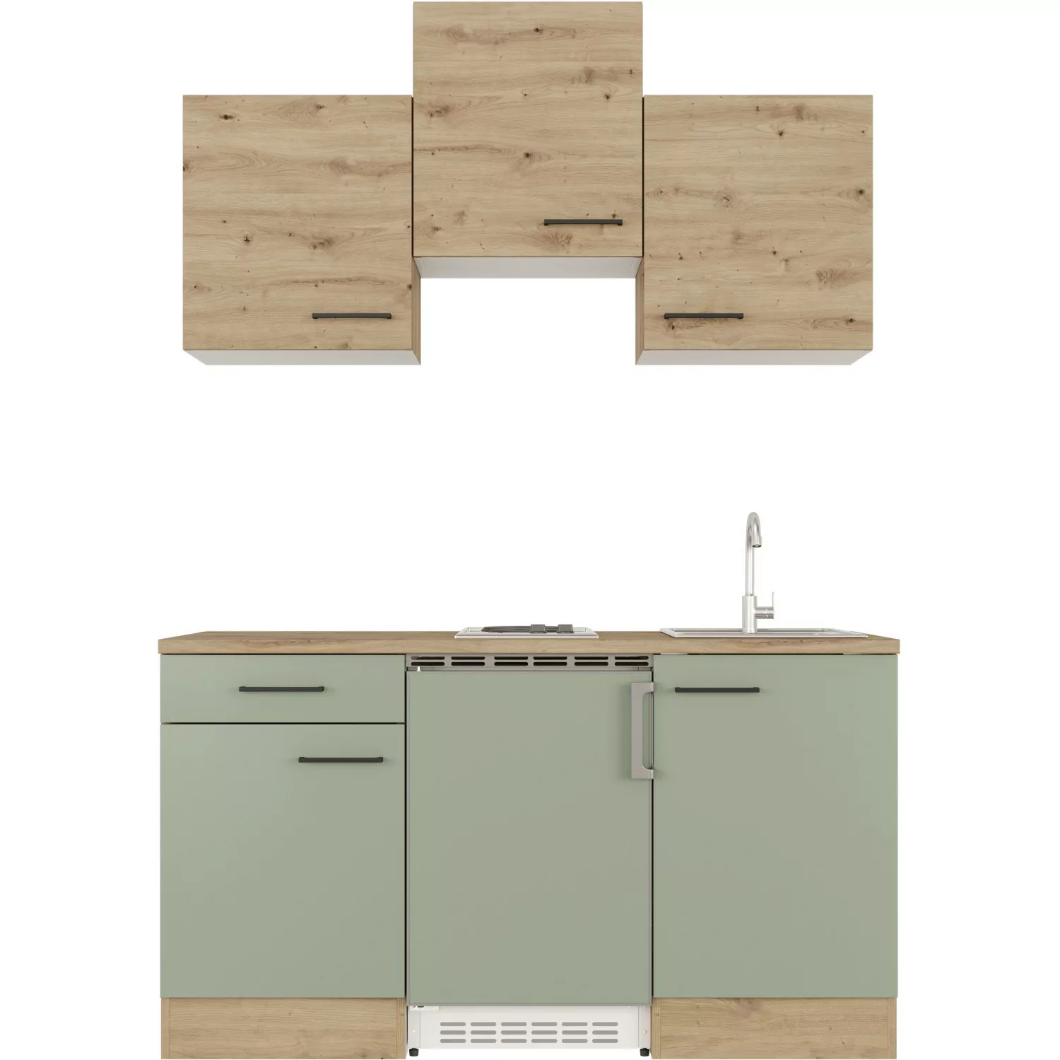 Flex-Well Küche "Cara", mit E-Geräten, Gesamtbreite 150,5 cm, in weiten Far günstig online kaufen