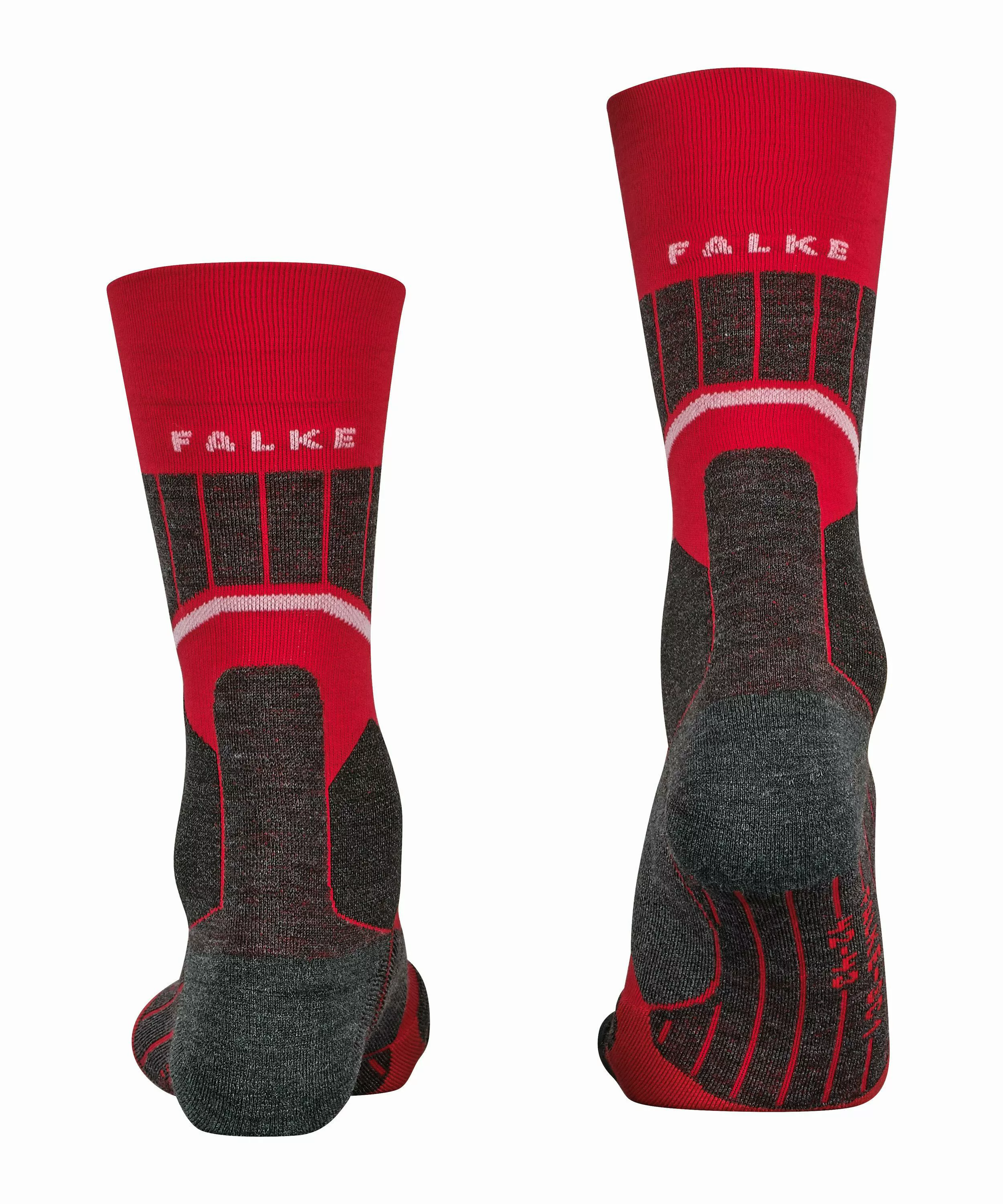 FALKE SC1 Herren Socken, 42-43, Rot, Wolle, 16588-800003 günstig online kaufen
