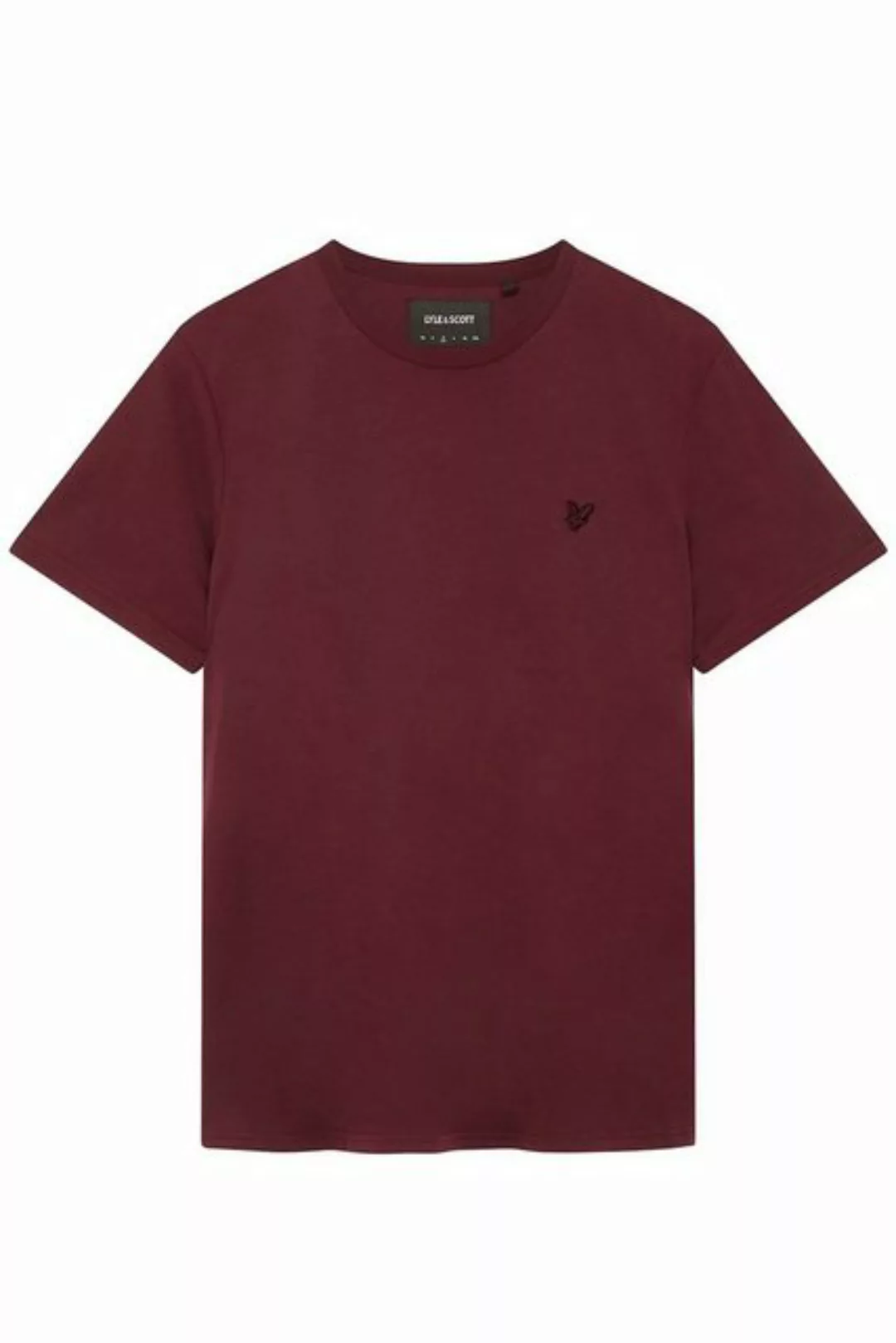 Lyle & Scott T-Shirt Aus 100% Baumwolle Gerader Schnitt günstig online kaufen