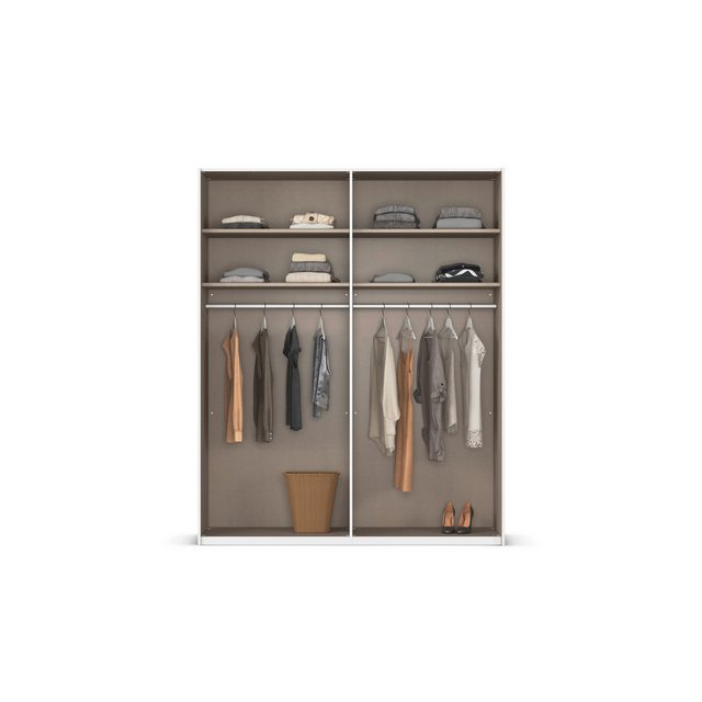 rauch Schwebetürenschrank "Evelyn", in elegantem Stil mit Spiegel 5 Breiten günstig online kaufen