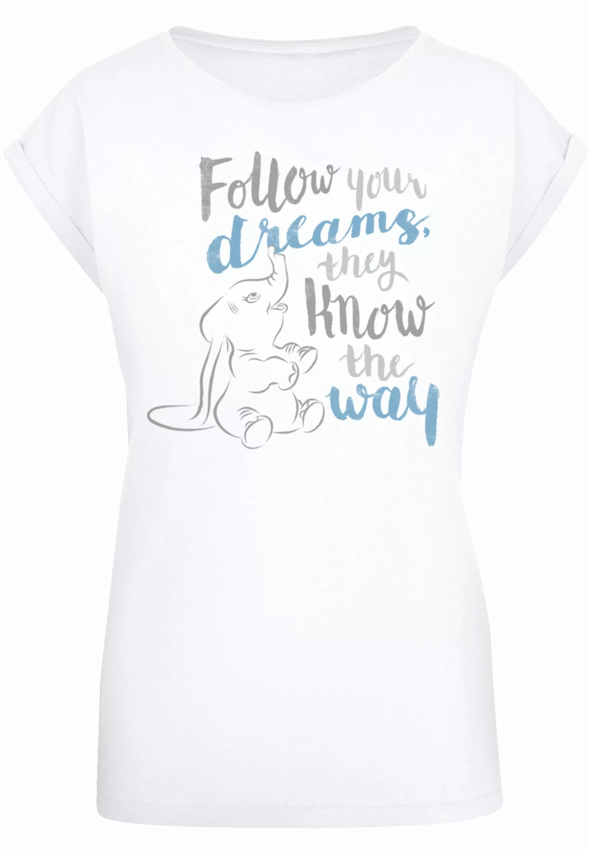 F4NT4STIC T-Shirt "Disney Dumbo Follow Your Dreams", Premium Qualität günstig online kaufen