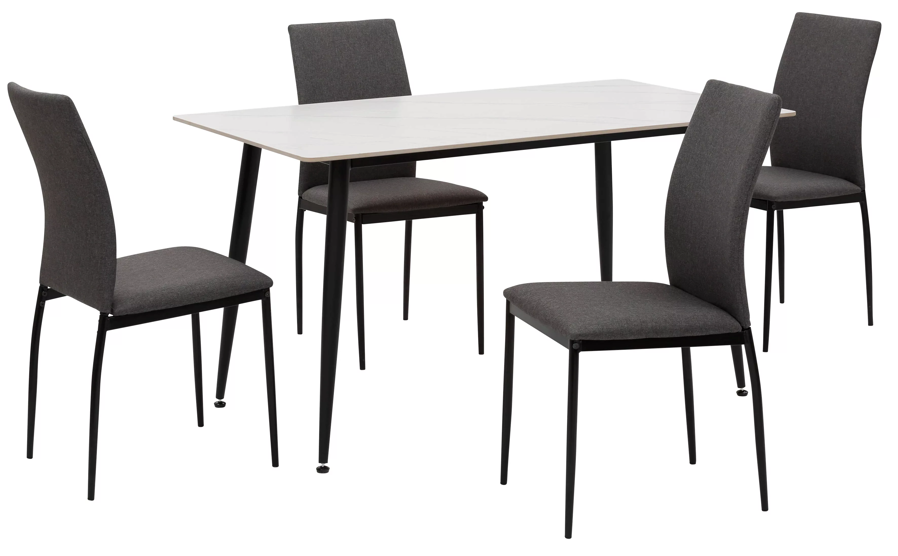 HELA Essgruppe "ALIZIA Tischgruppe Küche Esszimmer, Tisch Stühle", (Set, 5 günstig online kaufen