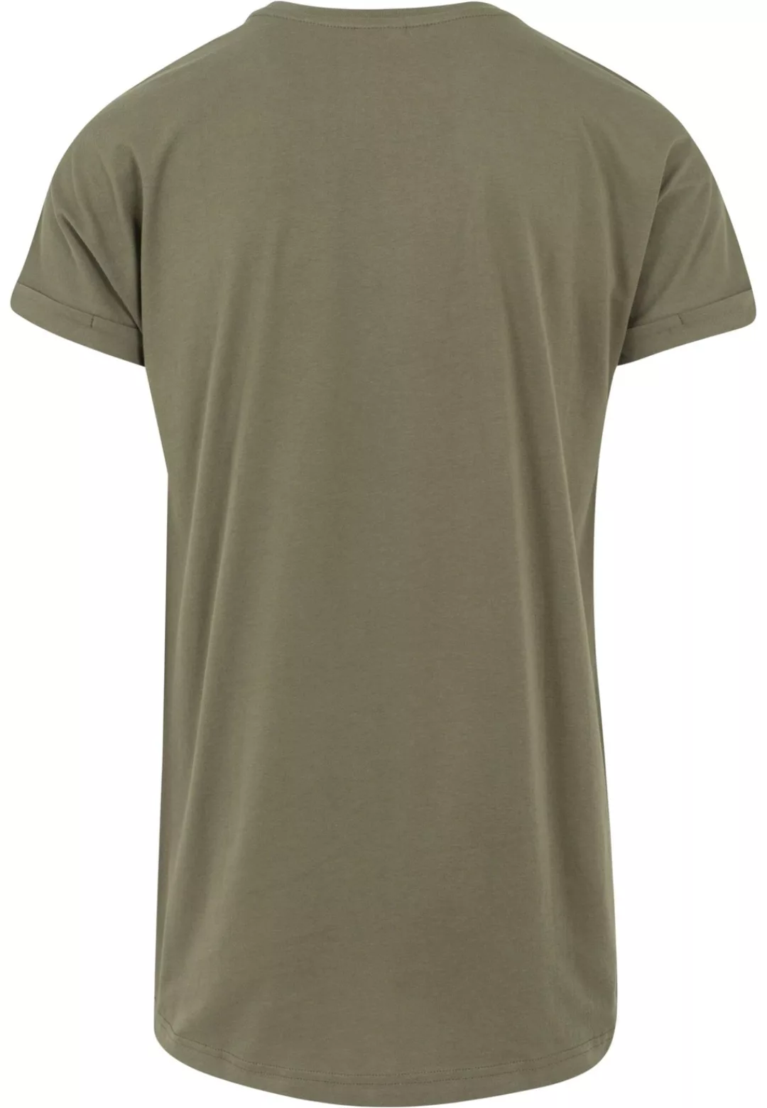 URBAN CLASSICS T-Shirt "Urban Classics Herren Long Shaped Turnup Tee", (1 t günstig online kaufen