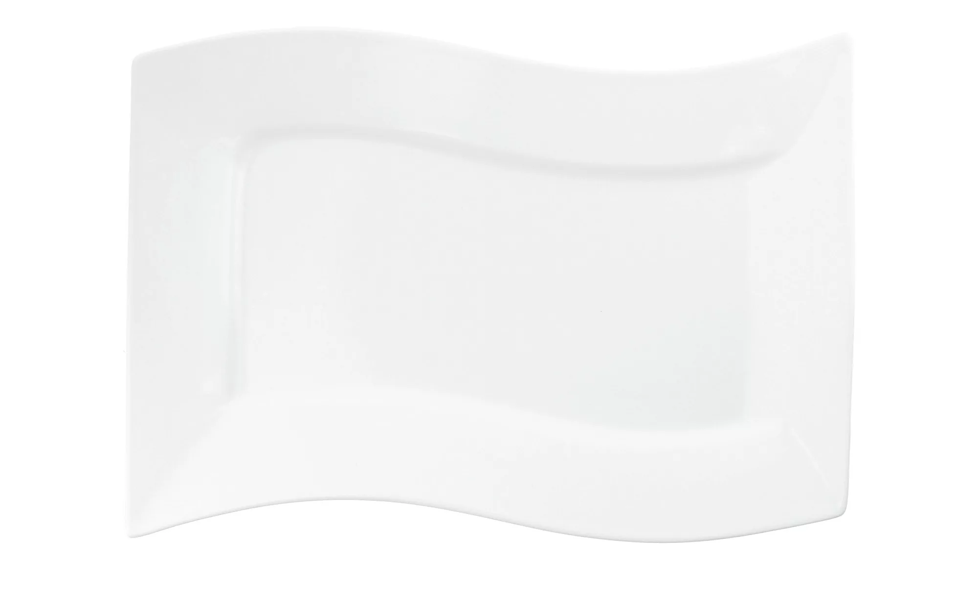 KHG Servierplatte - weiß - Porzellan - 21,5 cm - 3 cm - Geschirr > Einzelge günstig online kaufen