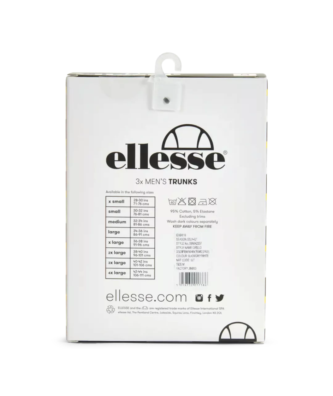 Ellesse Boxershorts "GRILLO FASHION TRUNK" günstig online kaufen