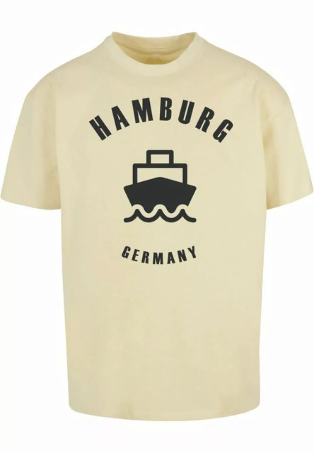 Merchcode T-Shirt Merchcode Herren Hamburg Heavy Oversize Tee-BY102 (1-tlg) günstig online kaufen