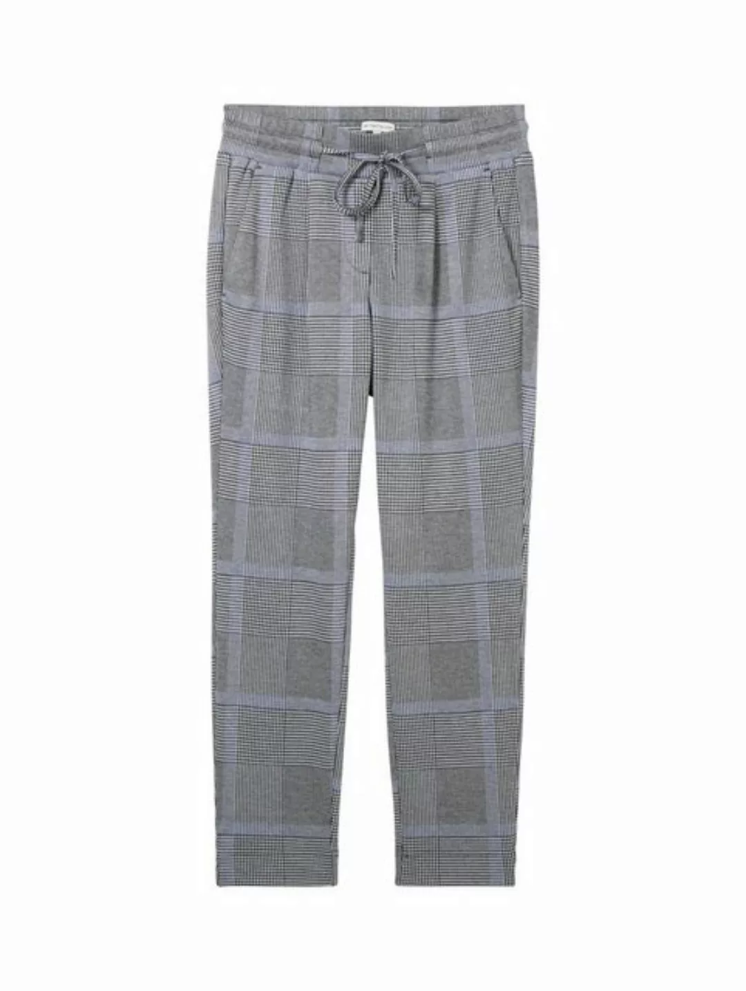 TOM TAILOR Cargohose loose fit checked pants günstig online kaufen