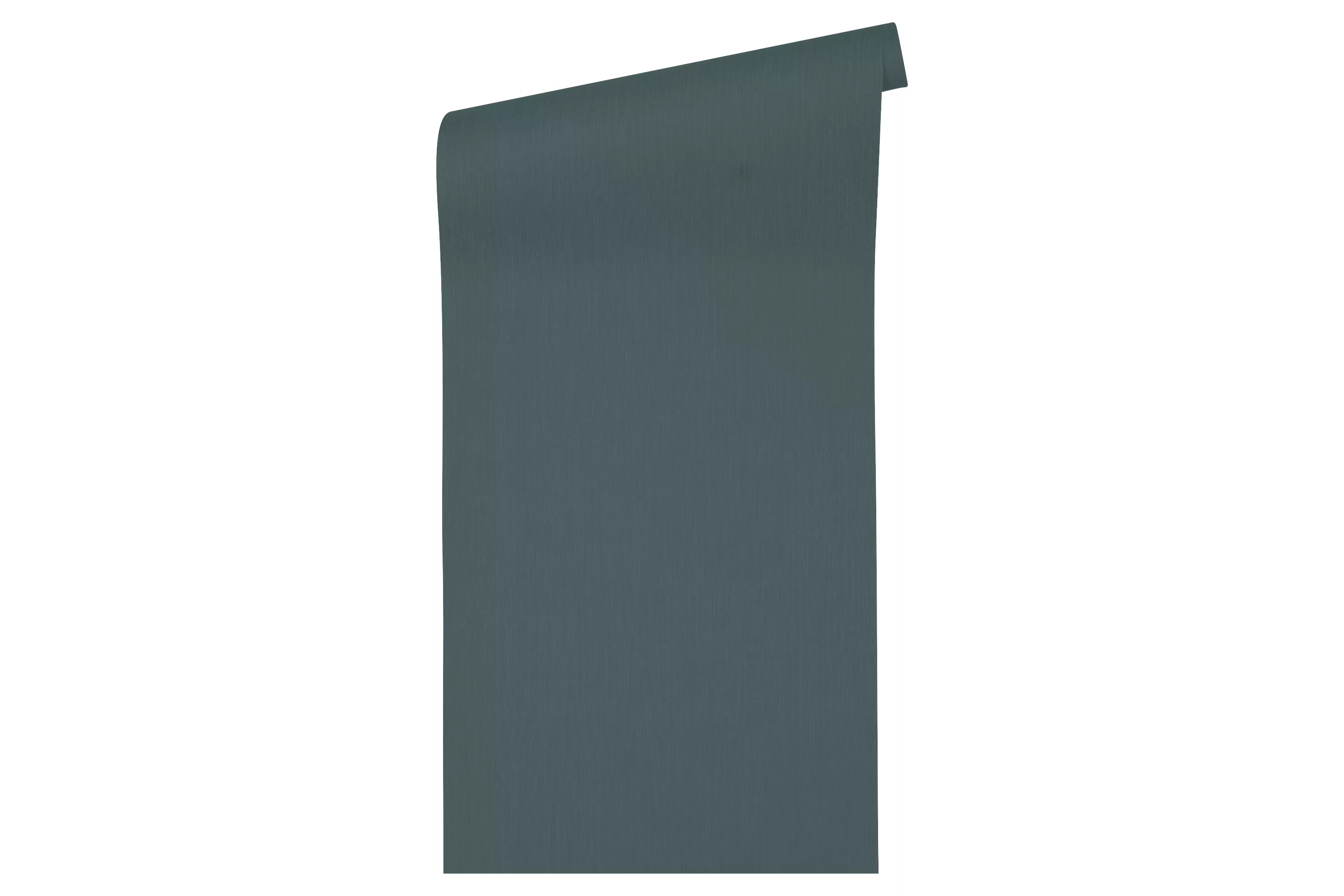 Bricoflor Dunkelblaue Tapete Einfarbig Uni Vliestapete mit Dünnen Streifen günstig online kaufen