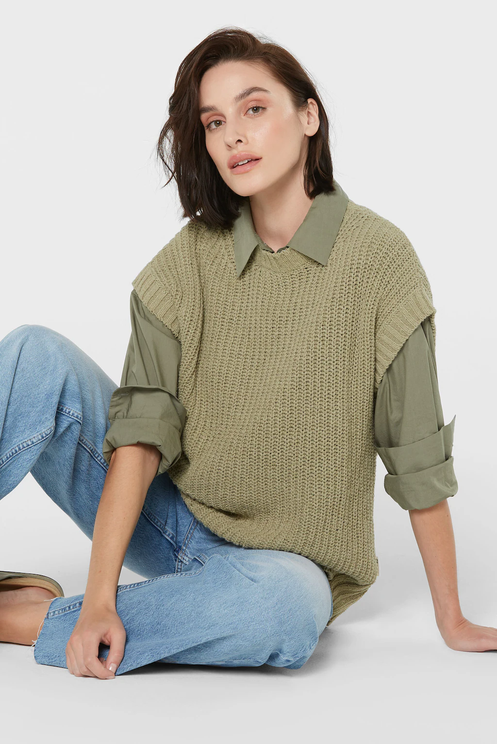 SENSES.THE LABEL Pullunder, im Rippstrickmuster günstig online kaufen