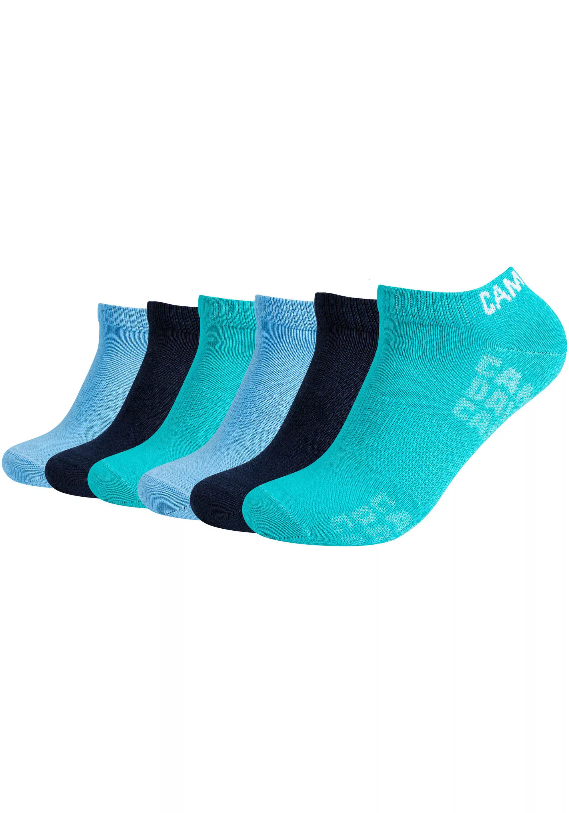 CAMP DAVID Kurzsocken "mesh ventilation", (6er Pack), mit dezentem Markenlo günstig online kaufen