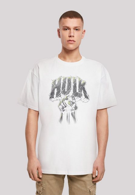 F4NT4STIC T-Shirt Marvel Hulk Punch Logo Print günstig online kaufen