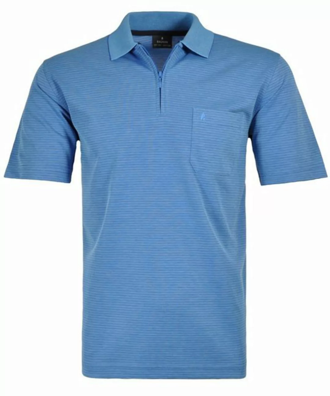 RAGMAN T-Shirt Ragman / He.Polo / Polo zip fineliner günstig online kaufen