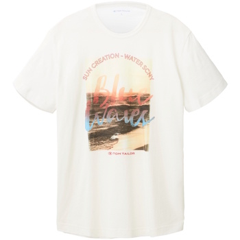 Tom Tailor  T-Shirt T-Shirt Kurzarmshirt mit Rundhalsausschnitt und Foto-Pr günstig online kaufen