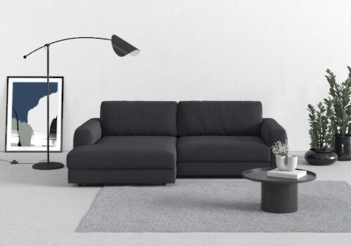 TRENDMANUFAKTUR Ecksofa Bourbon, 2 Teile, mit extra hohem Sitzkomfort, auch günstig online kaufen