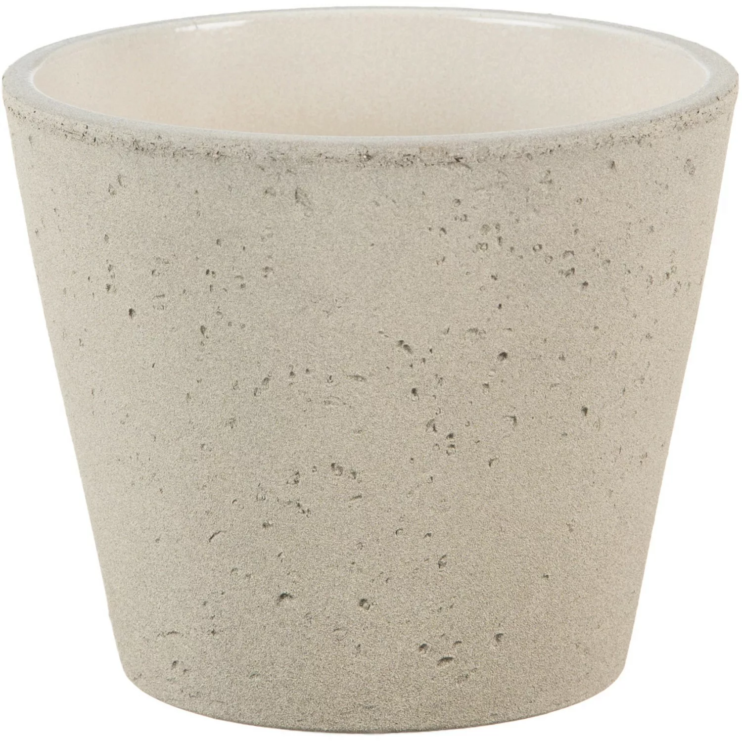 Scheurich Übertopf Roca 701 Ø 24 cm Taupe Stone günstig online kaufen