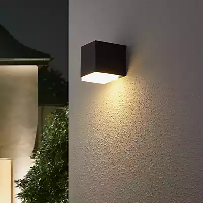 BEGA 33405K3 LED-Außenwandlampe grafit 3.000K down günstig online kaufen