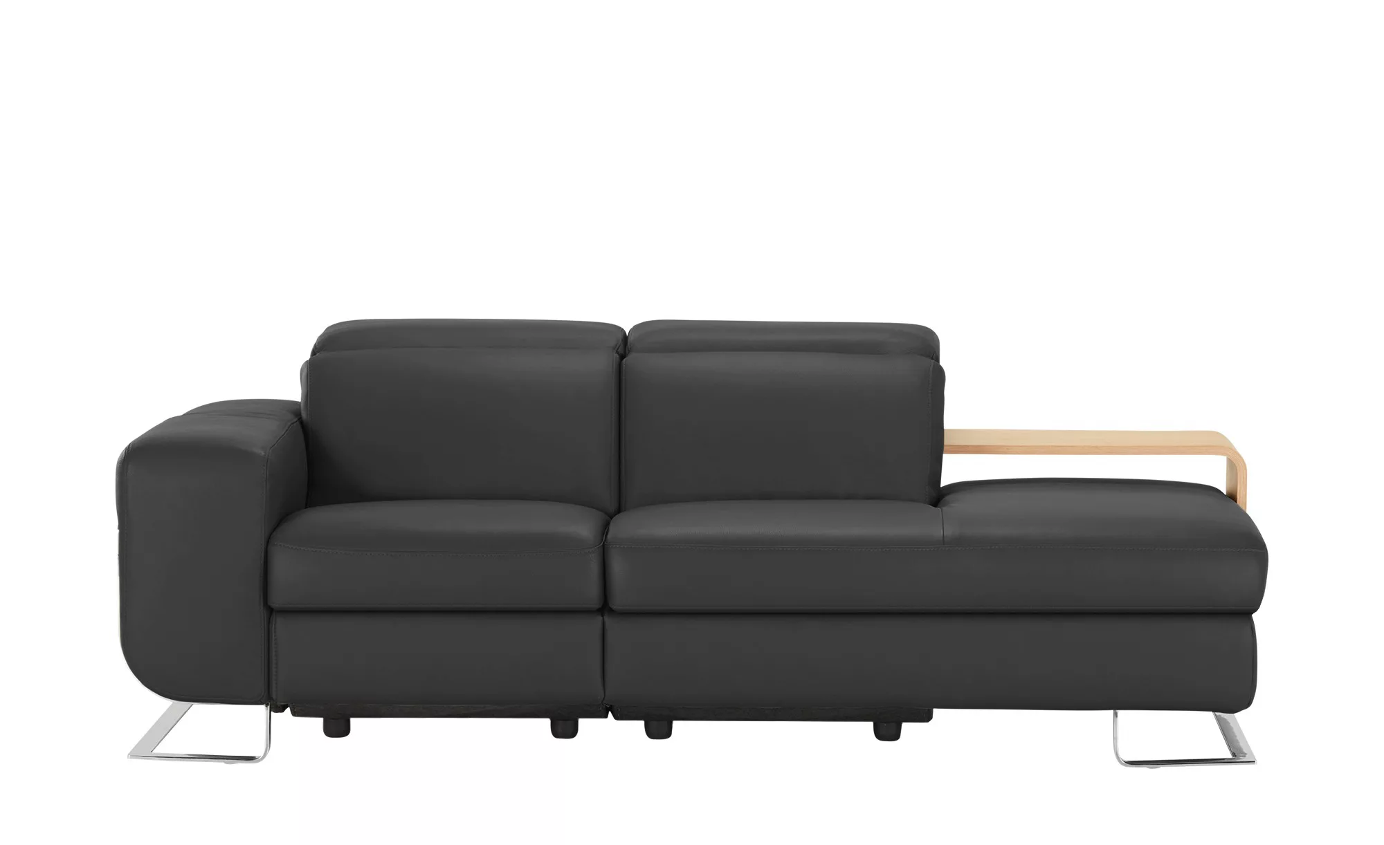 JOOP! Ledersofa  8151 ¦ schwarz ¦ Maße (cm): B: 211 H: 74 T: 111.0 Polsterm günstig online kaufen