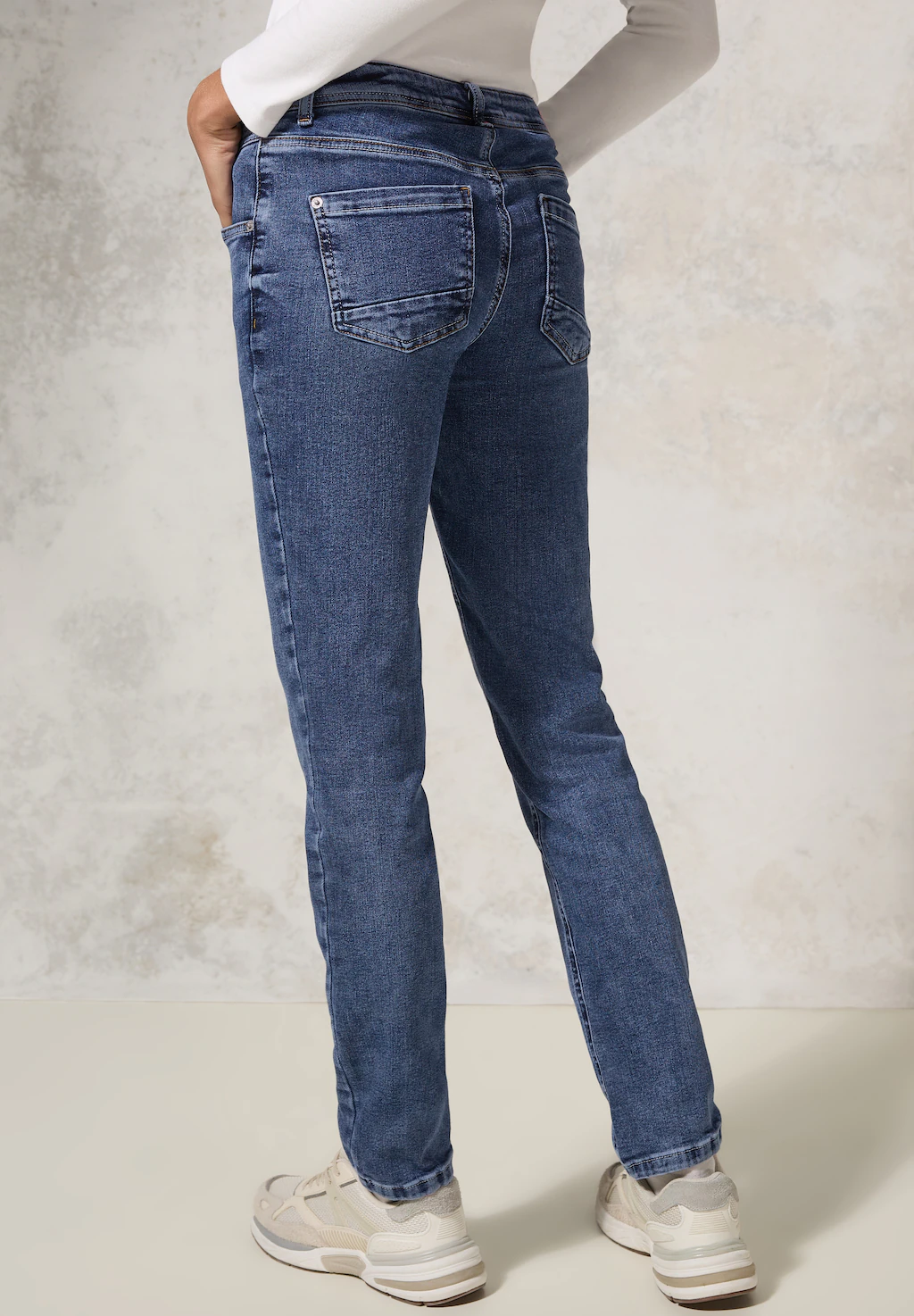 Cecil Slim-fit-Jeans, Middle Waist günstig online kaufen