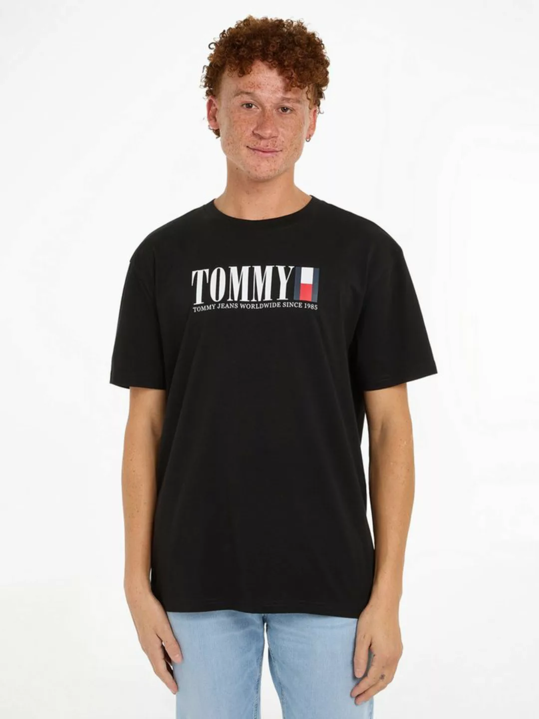 Tommy Jeans T-Shirt TJM REG TOMMY DNA FLAG TEE EXT mit Logoprint günstig online kaufen