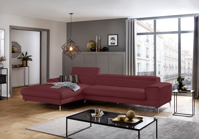 W.SCHILLIG Ecksofa piedroo, Designsofa mit tollem Sitzkomfort, elegant und günstig online kaufen