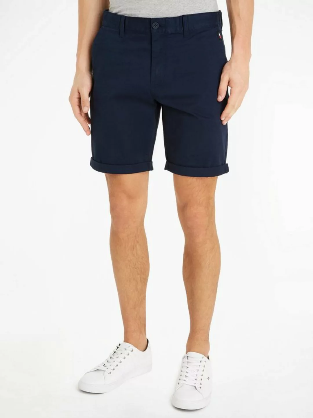 Tommy Jeans Chinoshorts TJM SCANTON SHORT Markenstickerei günstig online kaufen