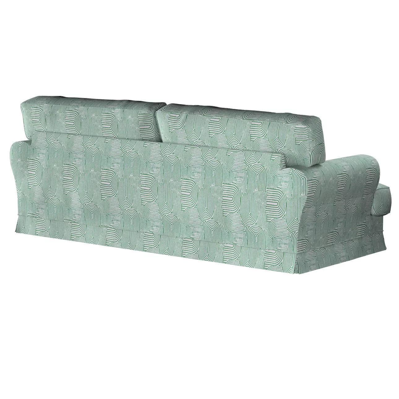 Bezug für Ekeskog Sofa nicht ausklappbar, mintgrün-ecru, Bezug für Ekeskog günstig online kaufen