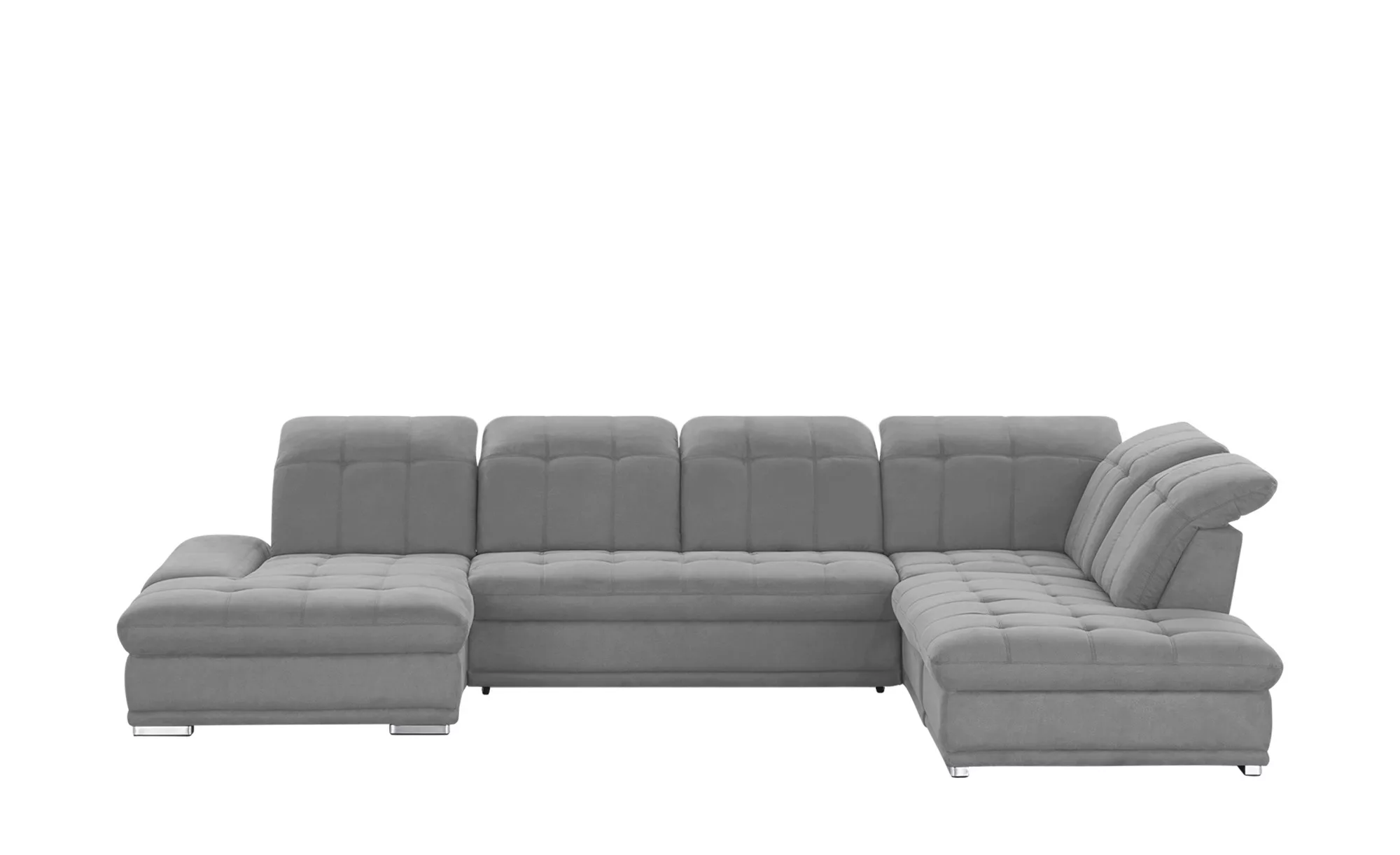 uno Wohnlandschaft  Holiday - grau - 86 cm - Polstermöbel > Sofas > Schlafs günstig online kaufen