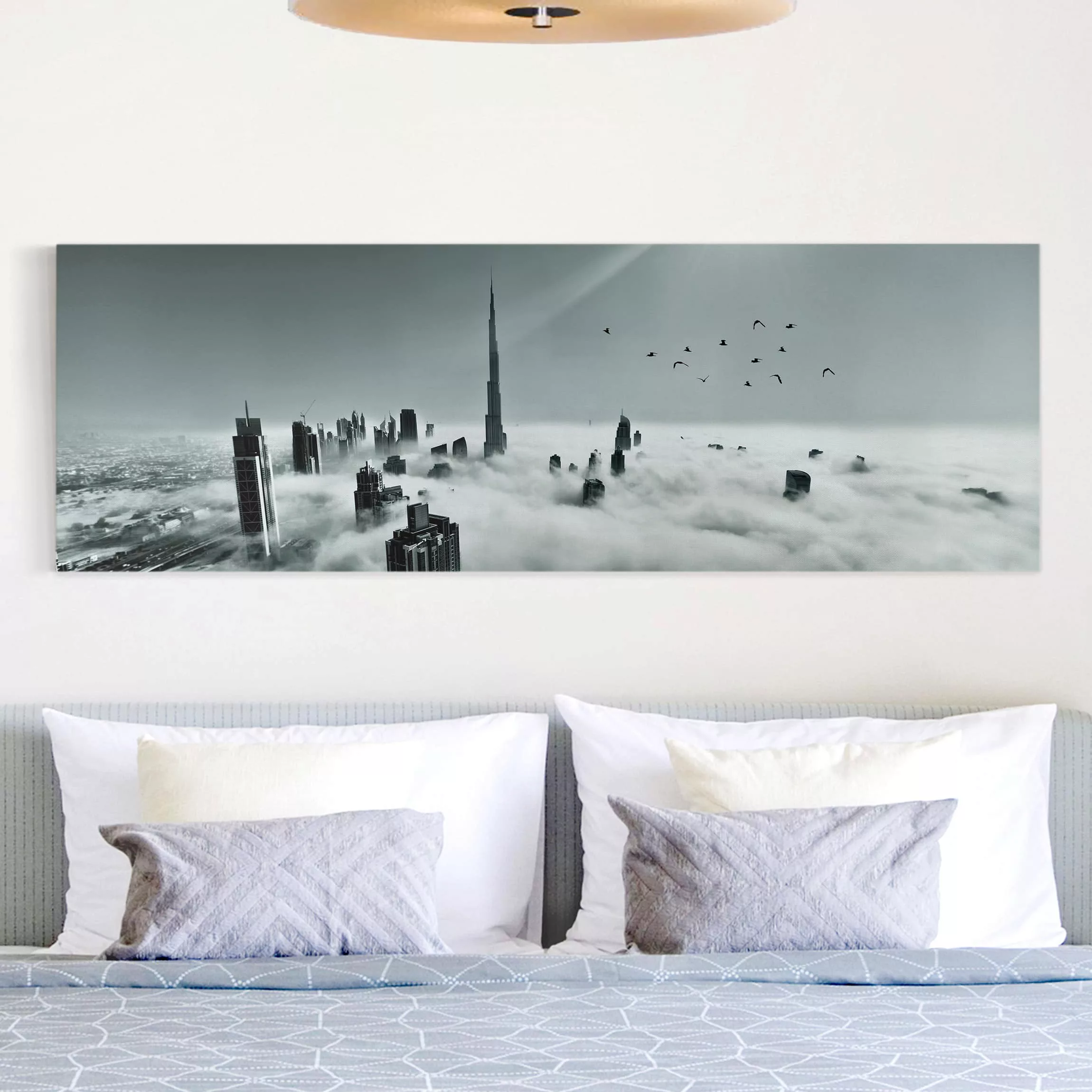 Leinwandbild Architektur & Skyline - Panorama Up and Above günstig online kaufen