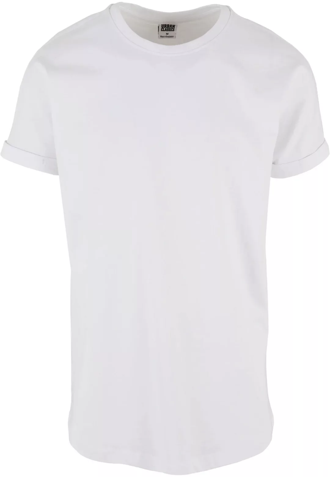 URBAN CLASSICS T-Shirt "Urban Classics Herren Long Shaped Turnup Tee" günstig online kaufen