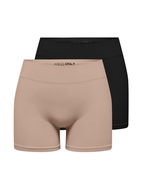 ONLY Hotpants "ONLVICKY S-LESS MINI SHORTS 2-PACK", (Packung, 2 tlg.) günstig online kaufen