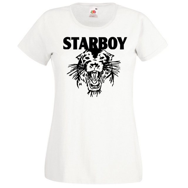 Youth Designz T-Shirt Starboy Damen T-Shirt mit trendigem Logo günstig online kaufen