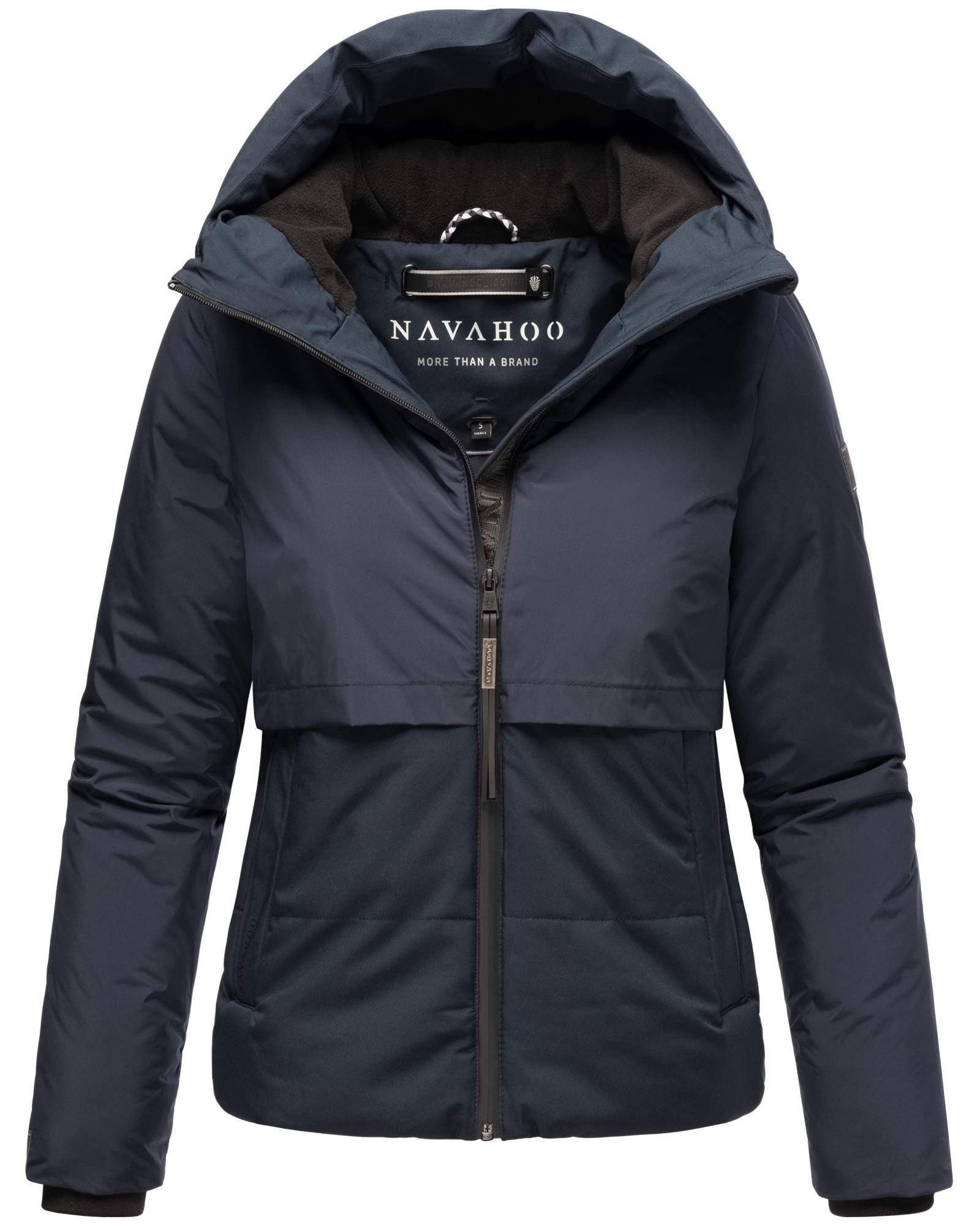 Navahoo Steppjacke "Liebesküken XIV", mit Kapuze, modische Damen Winterjack günstig online kaufen