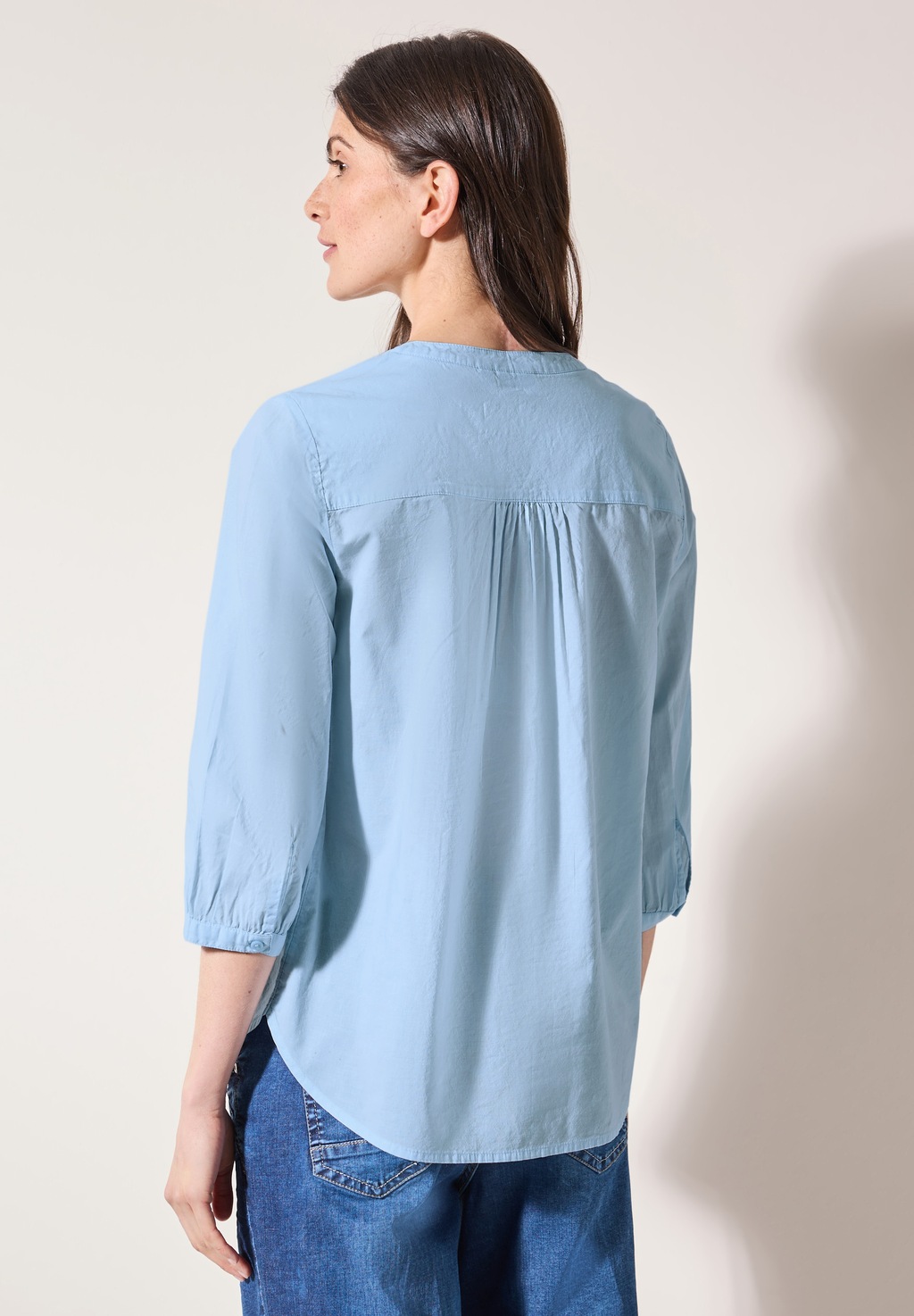 Cecil Shirtbluse, mit Smok-Detail am dem Schultern günstig online kaufen