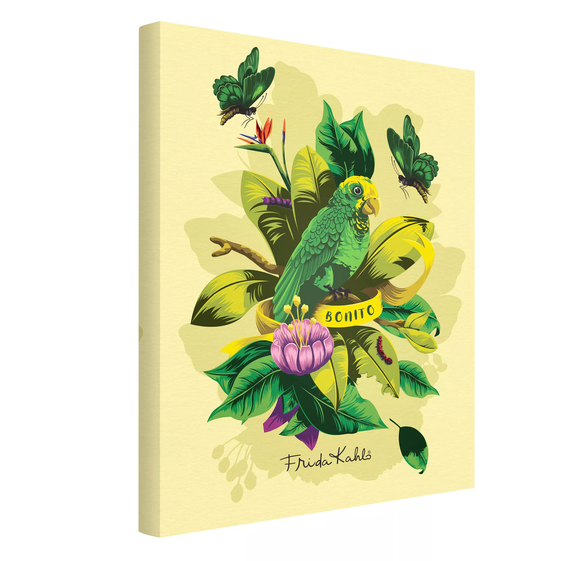Leinwandbild Kunstdruck - Hochformat Frida Kahlo - Bonito günstig online kaufen