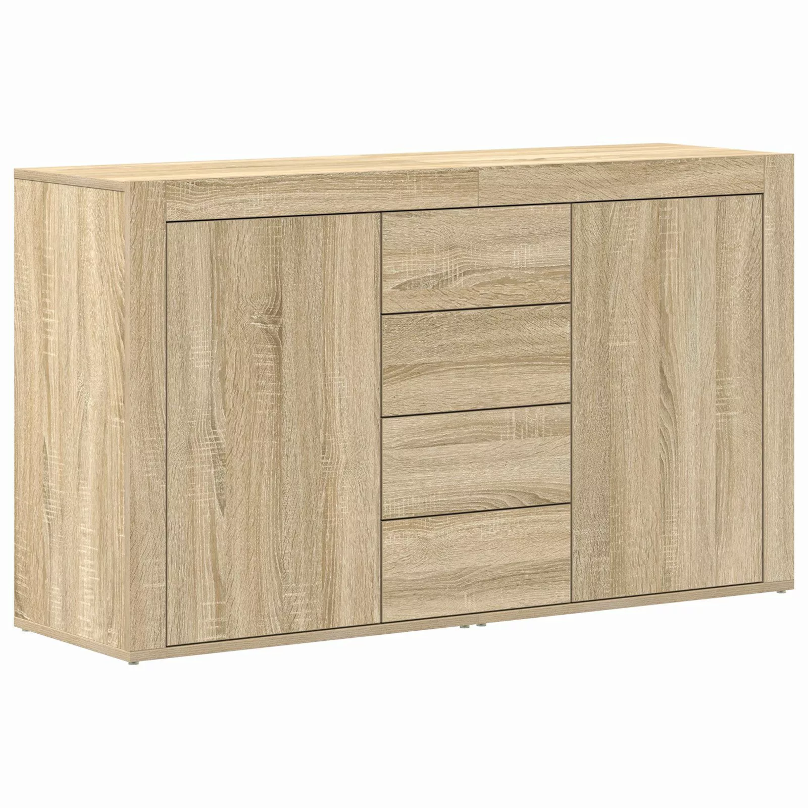 vidaXL Sideboard Sideboard Sonoma Eiche Engineered günstig online kaufen