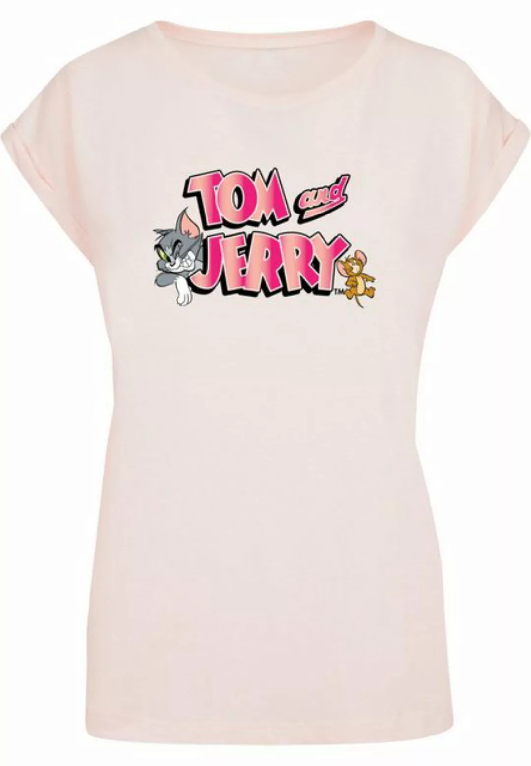 ABSOLUTE CULT T-Shirt ABSOLUTE CULT Damen Ladies Tom and Jerry - Gradient L günstig online kaufen