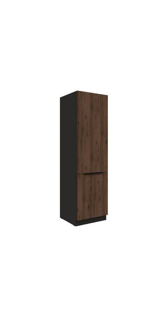 Küchen-Preisbombe Hochschrank 60 cm Küche MONZA Okapi Nußbaum Küchenzeile K günstig online kaufen