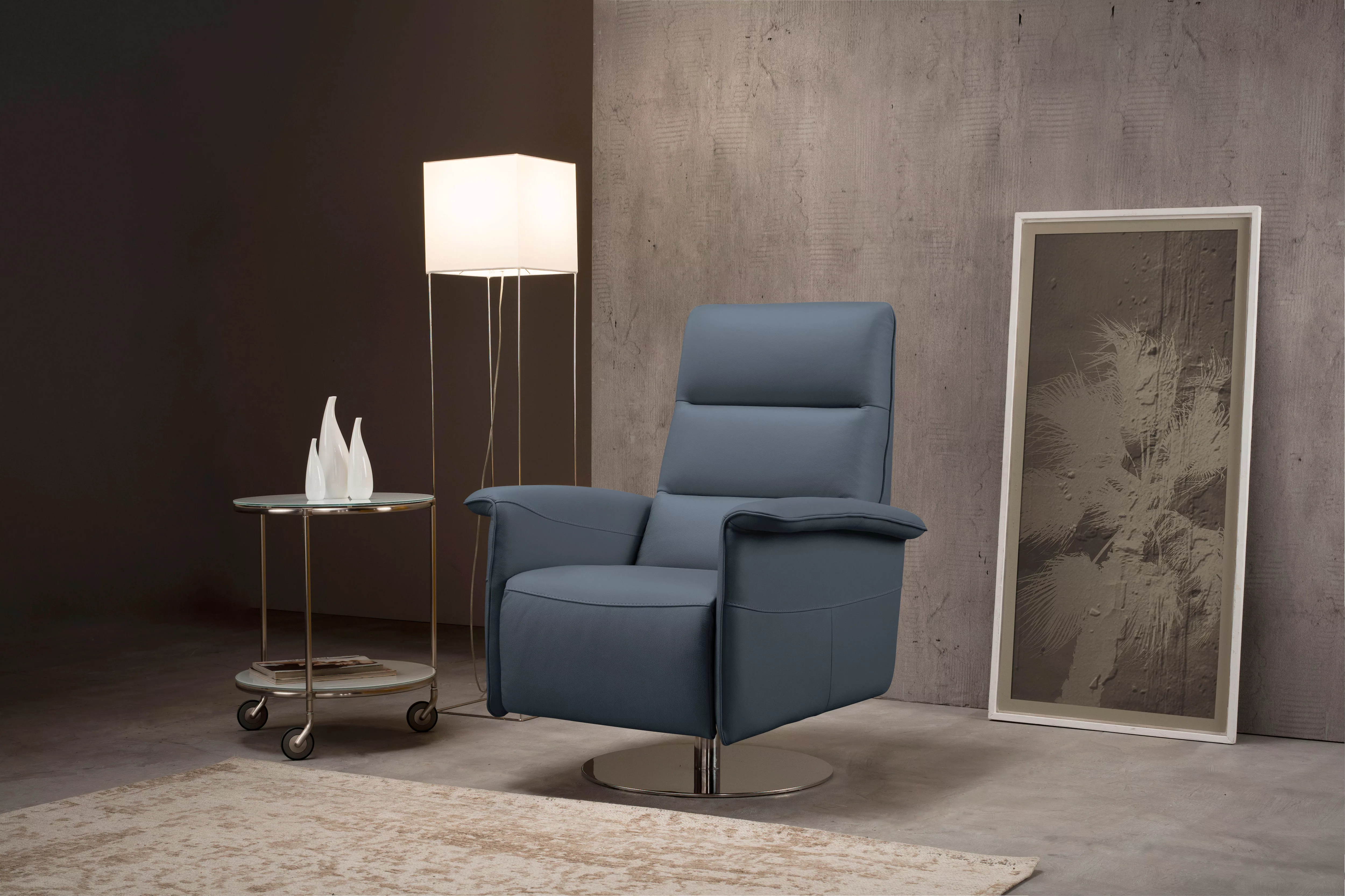 Egoitaliano Sessel "Kelly Designsessel", drehbar, manuelle Relaxfunktion mi günstig online kaufen
