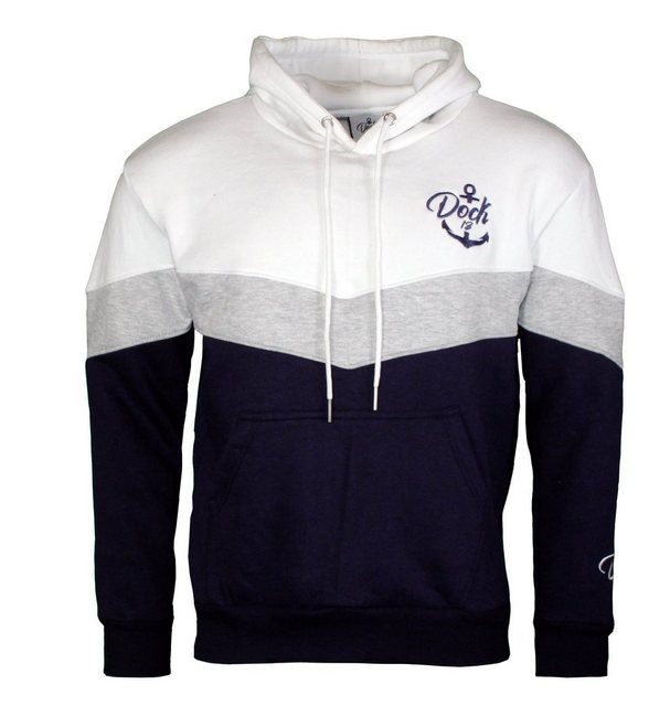 Dock13 Hoodie Dock13 Hoodie „Büsum“ mit im maritimen Style - Medium (1-tlg) günstig online kaufen