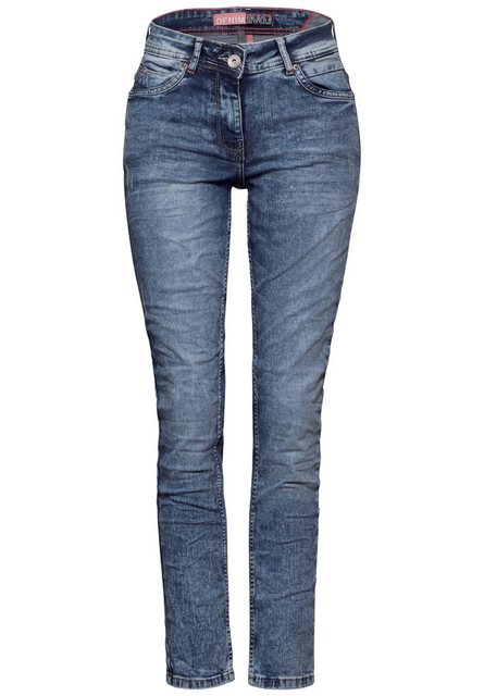 Cecil Slim-fit-Jeans, Middle Waist günstig online kaufen