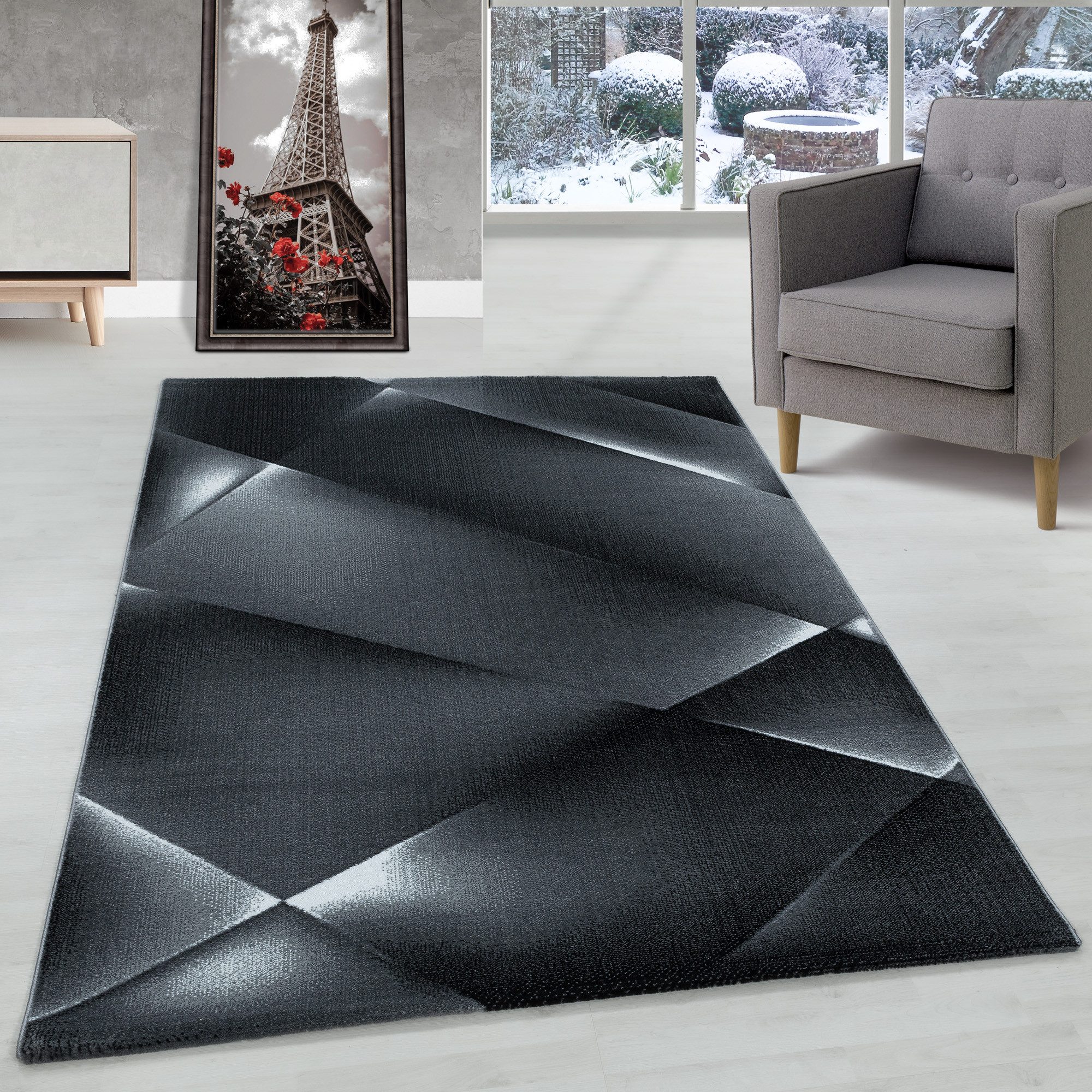 Carpettex Designteppich Abstrakt Design, Läufer, Höhe: günstig online kaufen