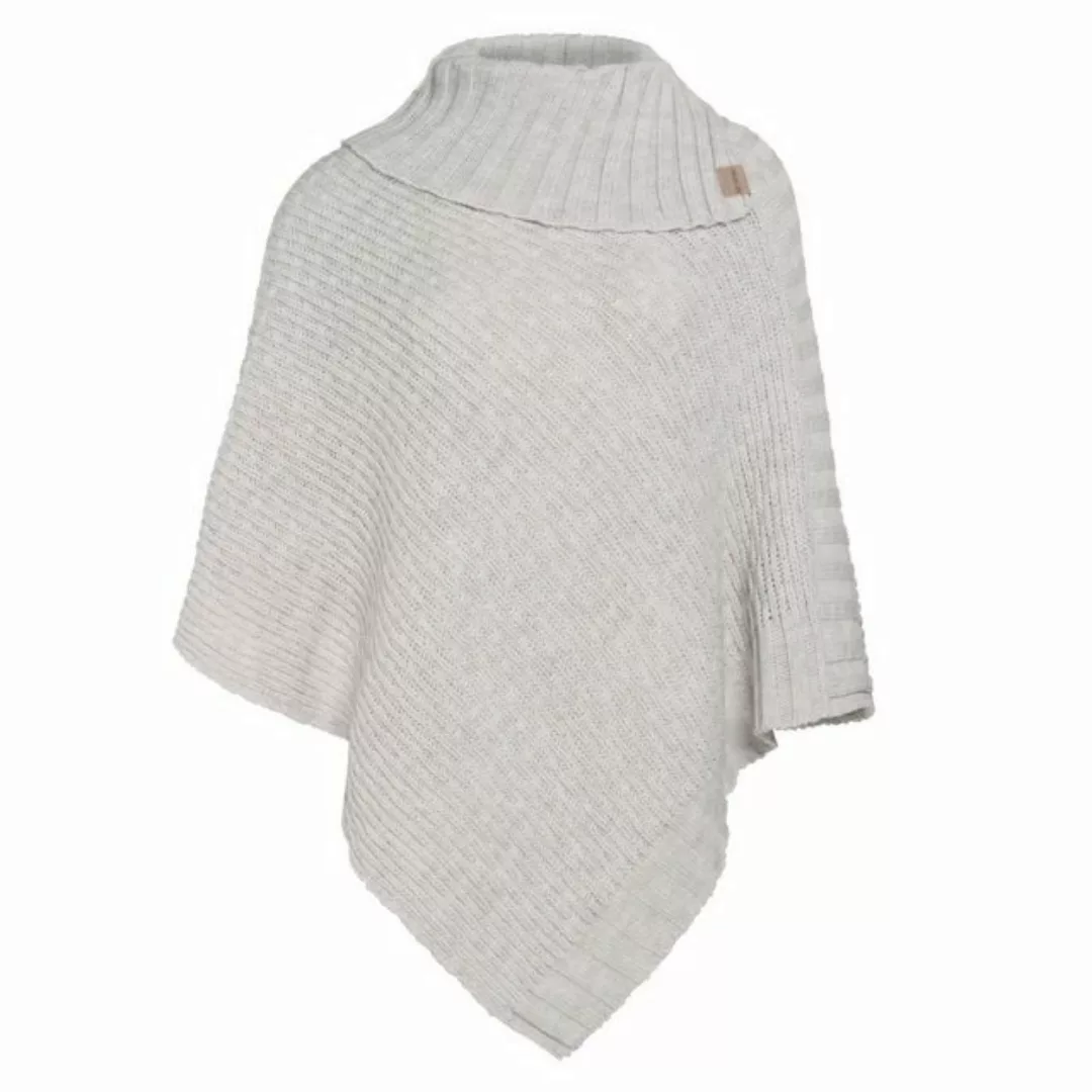 Knit Factory Strickponcho Nicky Ponchos One Size Glatt Beige (1-tlg) modern günstig online kaufen