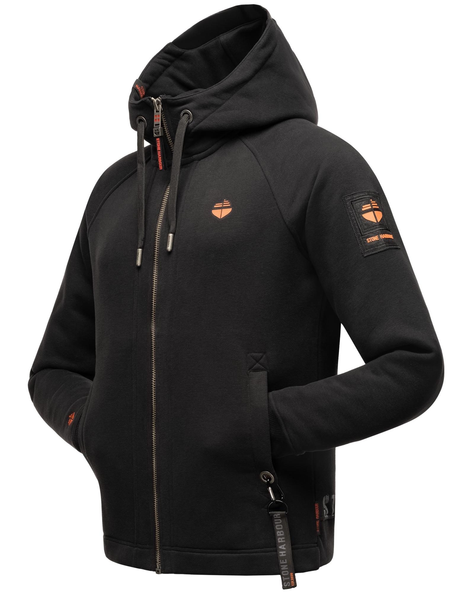 Stone Harbour Kapuzensweatjacke "Finn Luca", sportliche Sweatjacke mit Kapu günstig online kaufen