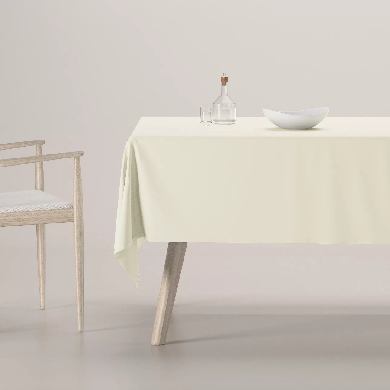 Rechteckige Tischdecke, creme, Crema (144-63) günstig online kaufen