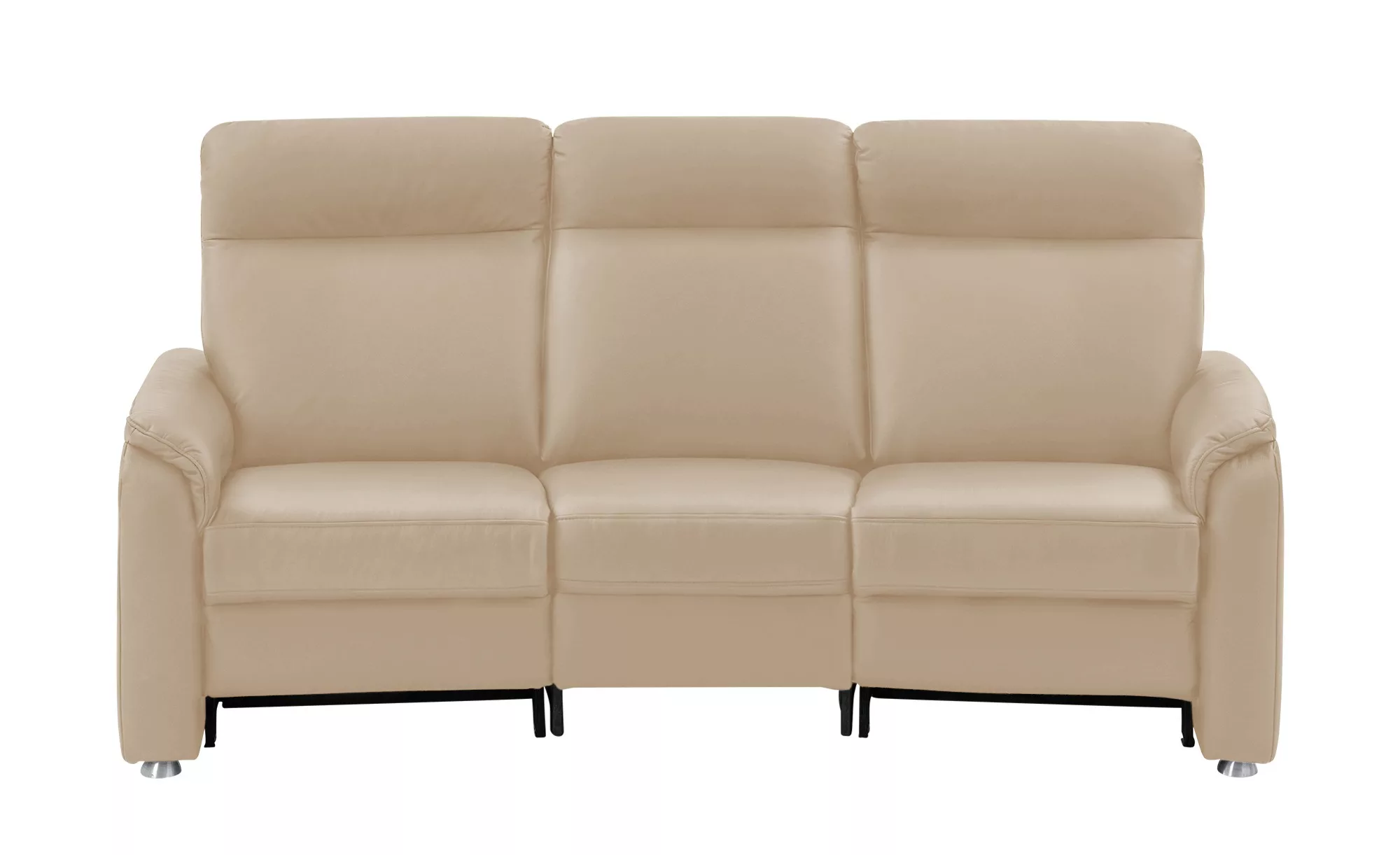 Trapezsofa   Luc ¦ beige ¦ Maße (cm): B: 218 H: 107 T: 103 Polstermöbel > S günstig online kaufen