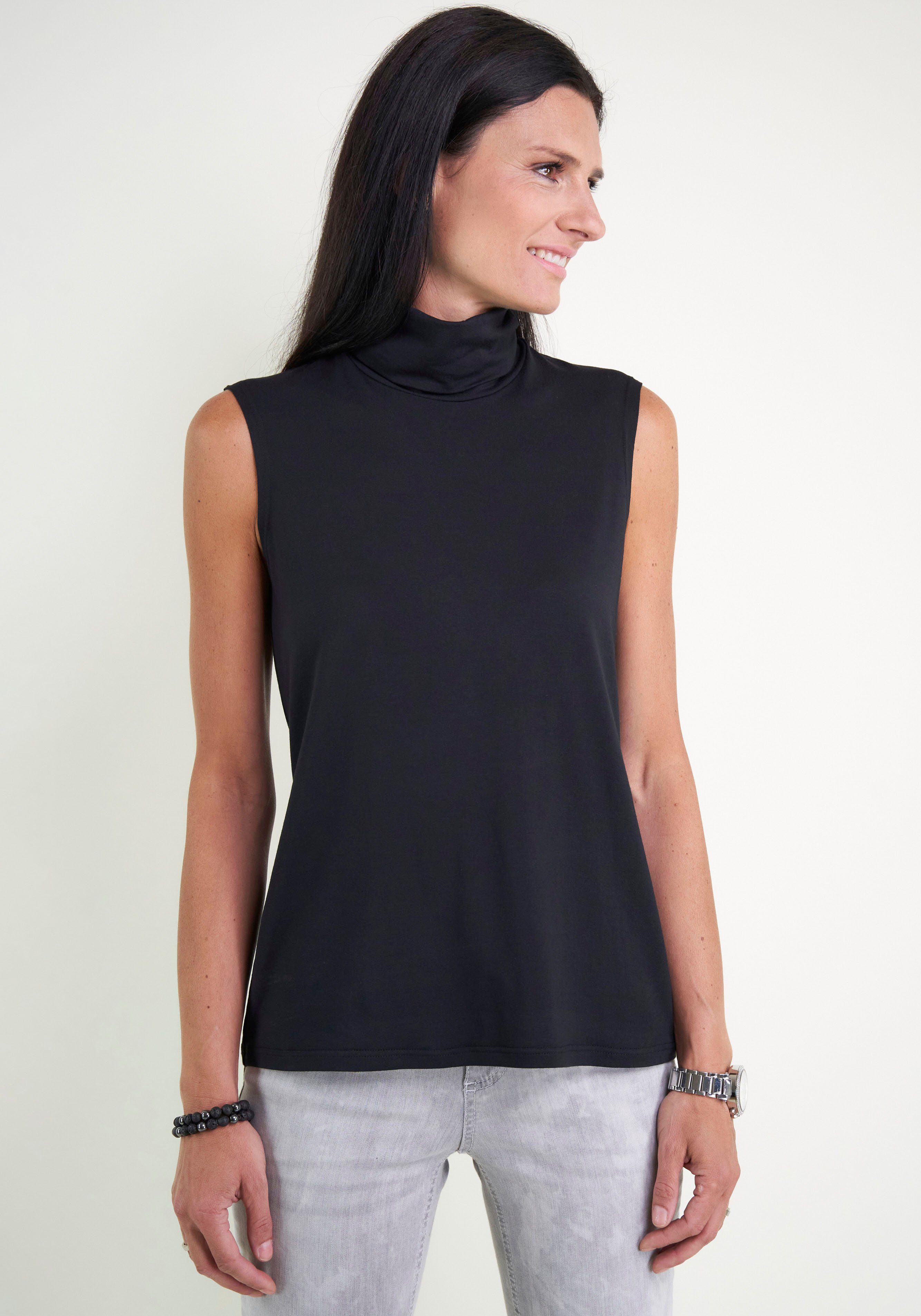 Seidel Moden Tanktop mit Rollkragen MADE günstig online kaufen