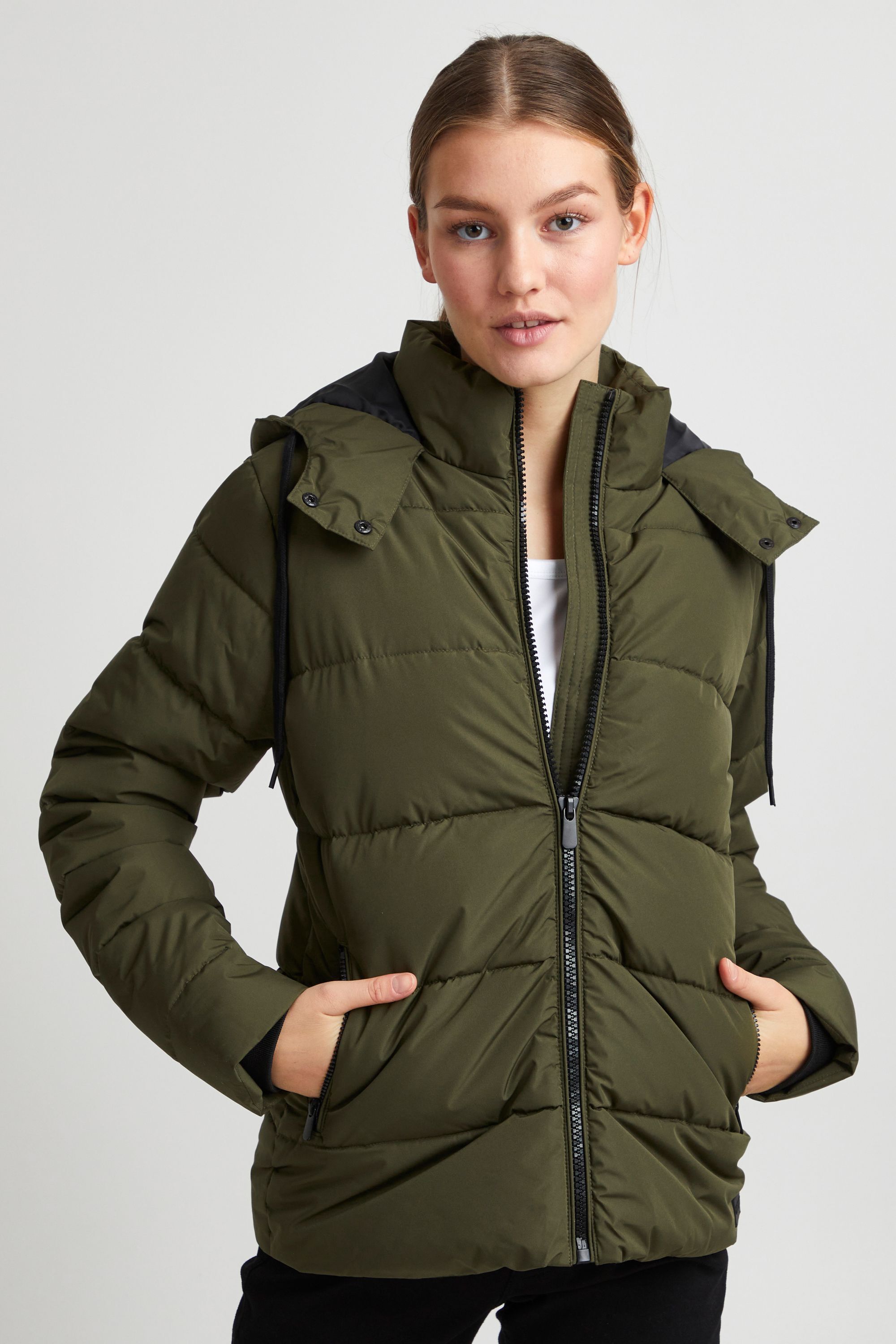 OXMO Winterjacke "Winterjacke OXSofina", mit Kapuze günstig online kaufen