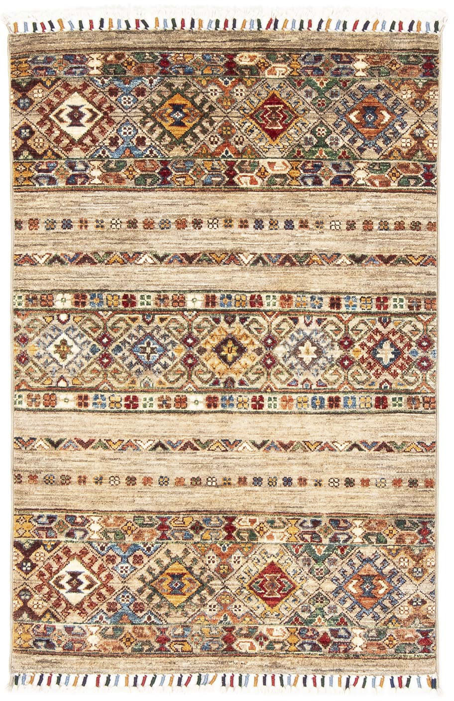 morgenland Orientteppich »Ziegler - 123 x 83 cm - mehrfarbig«, rechteckig, günstig online kaufen