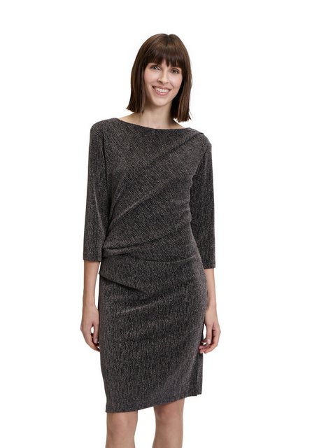 Betty&Co Jerseykleid Betty & Co Jerseykleid mit 3/4 Arm Falten günstig online kaufen