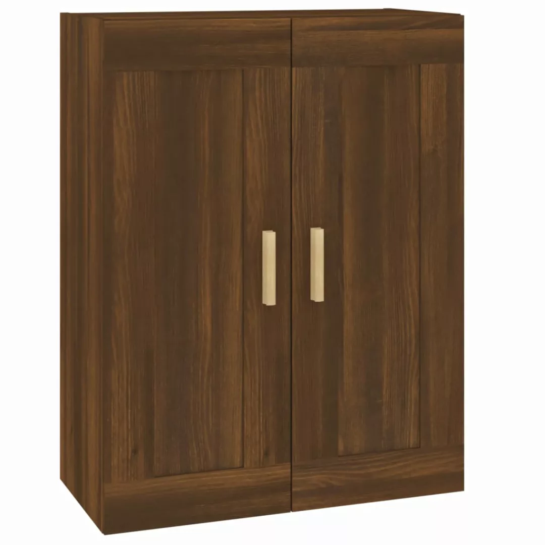 Vidaxl Wandschrank Braun Eichen-optik 69,5x32,5x90 Cm Holzwerkstoff günstig online kaufen